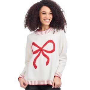 Mud Pie Wilder Bow Sweater- 2025